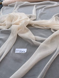 Exquisite Quality Silk Chiffon Solids - LIGHT PEACH!!!