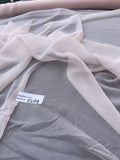 Exquisite Quality Silk Chiffon Solids - WATER PINK!!!