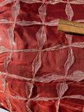 Exquisite Quality Silk Organza Embroidery - MAROON!!!