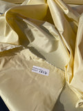 Fabulous Quality Silk Taffeta - YELLOWISH CREAM!!!