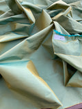 Fabulous Quality Silk Iridescent Taffeta - TURQUOISE TINT!!!