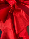 Fabulous Quality Silk Taffeta - DEEP RED!!!