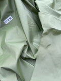 Fabulous Quality Iridescent Silk Taffeta -  PASTEL GREEN!!!