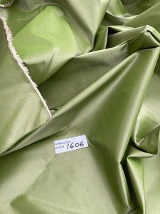 Fabulous Quality Iridescent Silk Taffeta - GORGEOUS GREEN!!!