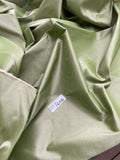 Fabulous Quality Iridescent Silk Taffeta - GORGEOUS GREEN!!!