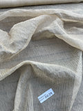 Great Quality Tissue Silk Pleated - White/Gold!!!