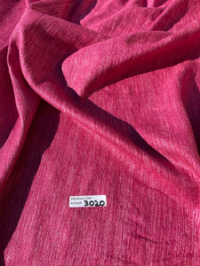 Fabulous Quality Heavy Raw Silk Tussah - CHERRY!!!