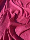 Fabulous Quality Heavy Raw Silk Tussah - CHERRY!!!