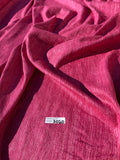 Fabulous Quality Heavy Raw Silk Tussah - CHERRY!!!