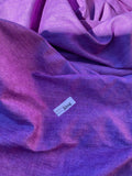 Fabulous Quality Heavy Raw Silk Tussah - DARK PURPLE!!!