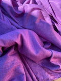 Fabulous Quality Heavy Raw Silk Tussah - DARK PURPLE!!!