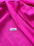 Fabulous Quality Heavy Raw Silk Tussah  - HOT PINK!!!