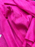 Fabulous Quality Heavy Raw Silk Tussah  - HOT PINK!!!