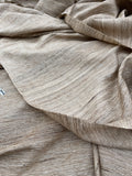 Fabulous Heavy Quality Raw Silk Tussah  - Natural!!!