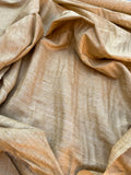 Fabulous Heavy Quality Raw Silk Tussah - OCHRE!!!