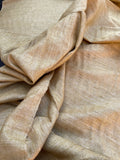 Fabulous Heavy Quality Raw Silk Tussah - OCHRE!!!