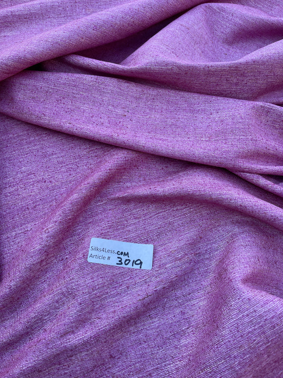 Fabulous Quality Heavy Raw Silk Tussah - PURPLE!!!