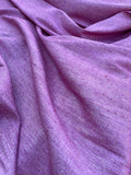 Fabulous Quality Heavy Raw Silk Tussah - PURPLE!!!