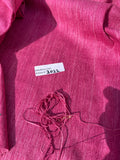 Fabulous Quality Heavy Raw Silk Tussah - RASPBERRY!!!