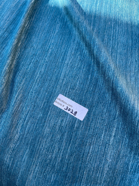 Fabulous Quality Heavy Raw Silk Tussah  - TEAL!!!