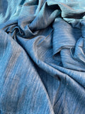 Fabulous Quality Heavy Raw Silk Tussah  - TEAL!!!