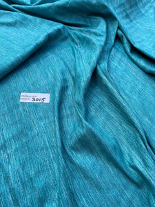 Fabulous Quality Heavy Raw Silk Tussah - TURQUOISE!!!