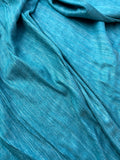 Fabulous Quality Heavy Raw Silk Tussah - TURQUOISE!!!