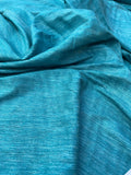 Fabulous Quality Heavy Raw Silk Tussah - TURQUOISE!!!