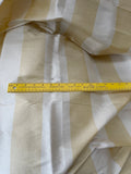 Designer Quality Silk Shantung Stripes -Off-White / Golden Yellow!!!