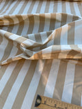Fabulous Quality Silk Shantung / Taffeta Stripes -CHAMPAGNE/ CREAM!!!