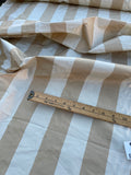 Fabulous Quality Silk Shantung / Taffeta Stripes -CHAMPAGNE/ CREAM!!!