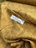 Designer Quality Silk Shantung / Crushed Silk Collection - BURNT GOLD!!!
