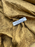 Designer Quality Silk Shantung / Crushed Silk Collection - BURNT GOLD!!!