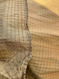 Designer Quality Silk Shantung / Corded Silk Collection - BURNT GOLD!!!