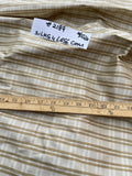 Designer Quality Silk Shantung Plaid- IVORY/ BEIGE/ OLIVE GOLD!!!