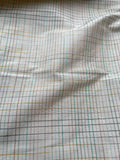 Designer Quality  Raw Silk Plaid - BLUES/ PURPLE/ GREENS!!!.