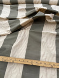 Designer Quality Silk Shantung / Taffeta Stripes -GOLDEN WHEAT/ TAUPE!!!