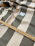 Designer Quality Silk Shantung / Taffeta Stripes -GOLDEN WHEAT/ TAUPE!!!