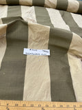 Designer Quality Silk Shantung / Taffeta Stripes -CHAMPAGNE/ BRONZE!!!