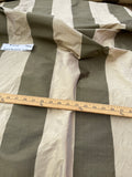 Designer Quality Silk Shantung / Taffeta Stripes -CHAMPAGNE/ BRONZE!!!