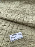 Designer Quality Silk Shantung Quilted Pintuck - SAGE GREEN!!!