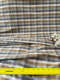 Designer Quality  Silk Dupioni Plaid - BROWNS!!!