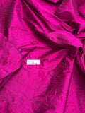 Designer Quality Silk Dupioni, Hand Woven - MAGENTA!!!