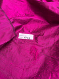 Designer Quality Silk Dupioni, Hand Woven - MAGENTA!!!