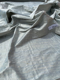 Designer Quality Silk Dupioni, Hand Woven - IRIDESCENT BLUE!!!