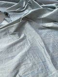 Designer Quality Silk Dupioni, Hand Woven - IRIDESCENT BLUE!!!