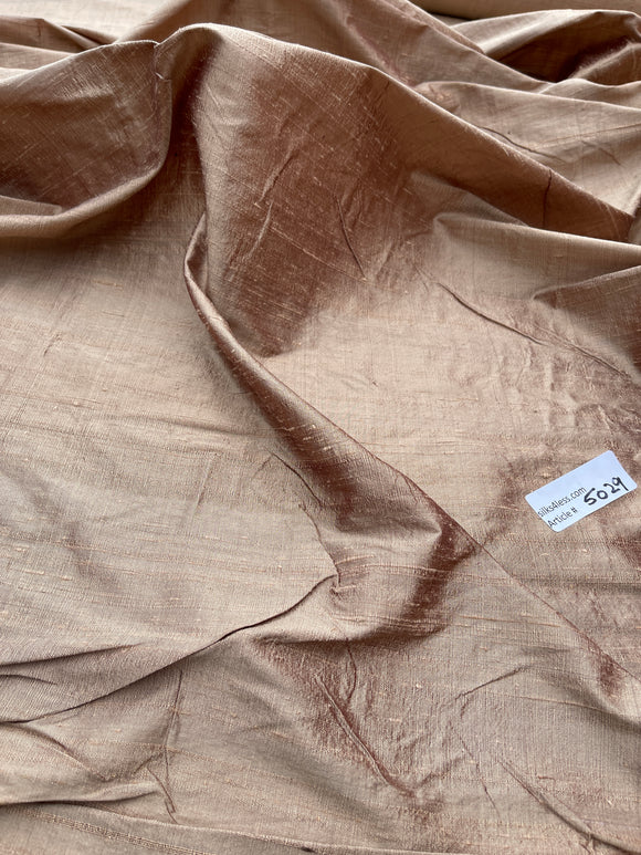 Designer Quality Silk Dupioni, Hand Woven - IRIDESCENT TAUPE!!!