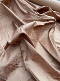 Designer Quality Silk Dupioni, Hand Woven - IRIDESCENT TAUPE!!!