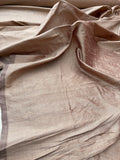 Designer Quality Silk Dupioni, Hand Woven - IRIDESCENT TAUPE!!!