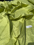 Designer Quality Silk Dupioni, Hand Woven - PASTEL GREEN!!!